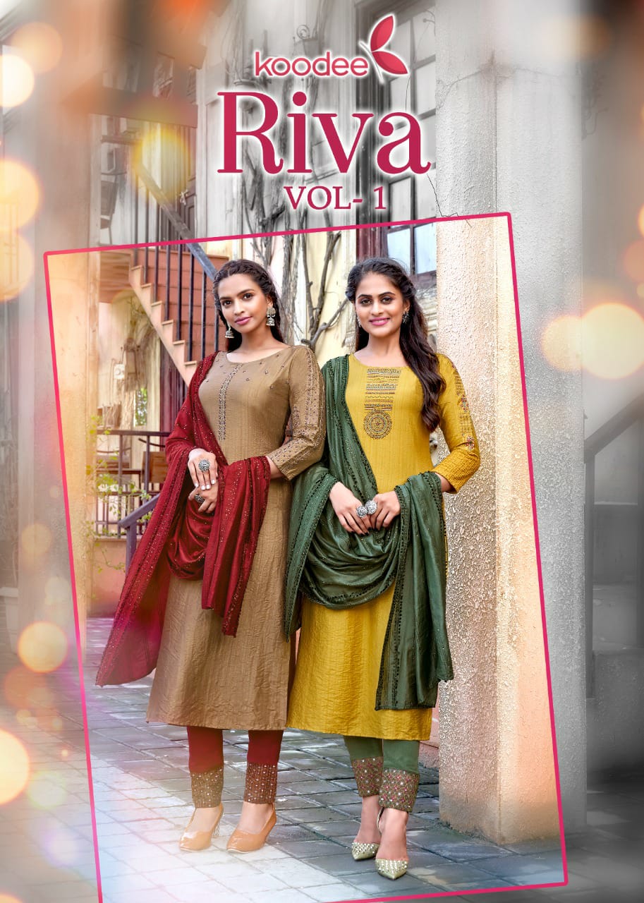 Koodee Riva 1 Latest Festive Wear Heavy Fancy Designer Ready Made Collection